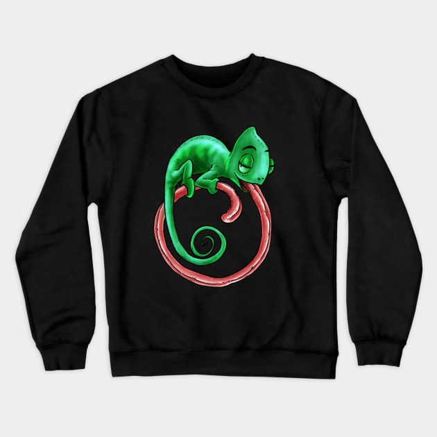 Infinite Chameleon Crewneck Sweatshirt by Schink